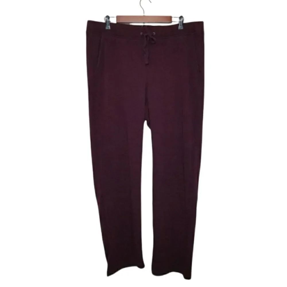 Uggย MaroonโAthleticโDrawstringโSweatโPantsโSizeโ1X
